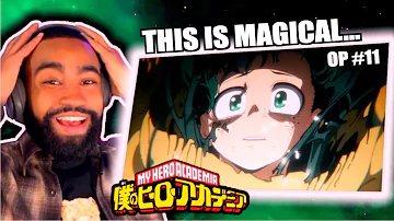 UNBELIEVABLE! First Time REACTING to MY HERO ACADEMIA OPENING 11