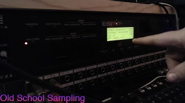 EMU ESI 4000 sampler multi mode