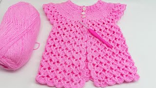 Wow, gorgeous knitted baby vest in the mood of Lizöz