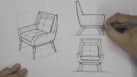 Armchair | Industrial & Product Design Sketching