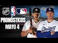 🔥🏀🏒⚾ PRONÓSTICOS NBA, NHL Y MLB | 4 DE MAYO | PLAYOFFS Y PICKS GRATIS 🏀🏒⚾🔥