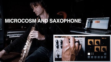 Soprano saxophone, Oto Bam and Microcosm Hologram.