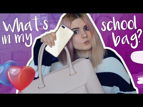 ✦ЧТО В МОЕЙ ШКОЛЬНОЙ СУМКЕ?✦ WHAT'S IN MY SCHOOL BAG?✦