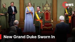 Full Swearing-In Ceremony | Luxembourg’s Grand Duke Guillaume Officially Becomes Grand Duke | AQ1E