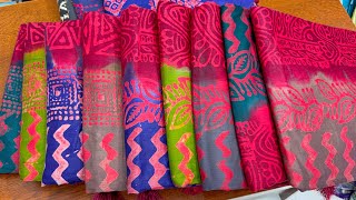 গরমে আরাম বাটিক থ্রিপিস সরাসরি পাইকারী দামে | Branded batik three piece collection 2025