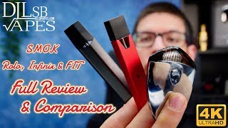 SMOK Ultimate POD System Review - ROLO, INFINIX & FIT