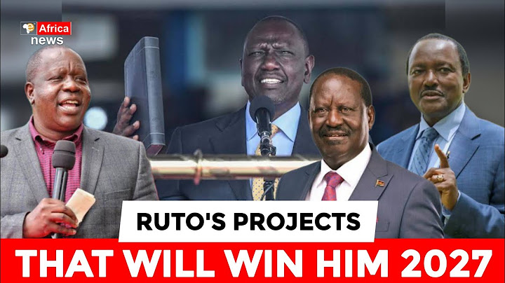 REVEALED‼️: How Ruto will win the 2027 elections THROUGH HIS 'PROJECTS'. Who are They?!