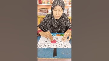 Kegiatan mencocokkan warna dengan angka #coding #paud #shortvideo #fyp