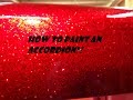 How To Paint An Accordion With Candy Colors and Metal Flakes