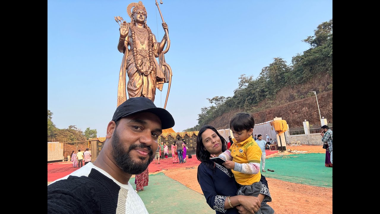 Indore To Goa Roadtrip | EP 4 | Shree Ram 77 Feet Statue| 
