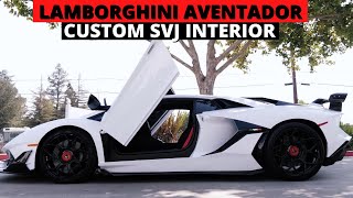 Lamborghini Aventador Gets New SV/SVJ Interior!! 🔥