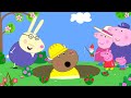 Mr Bull Falls Down A Hole 😳 🐽 Peppa Pig and Friends Full Episodes