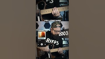 BEST RIFFS 🎸 (2003) | Part 3 #shorts #falloutboy #storyoftheyear #yellowcard