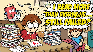 The Truth About Studying Hard vs Studying Smart 😅 #study #students #learning #howtostudy 