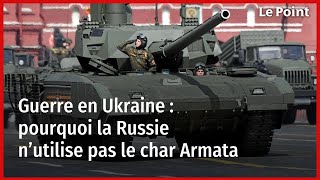 Guerre en Ukraine : pourquoi la Russie n’utilise pas le char Armata