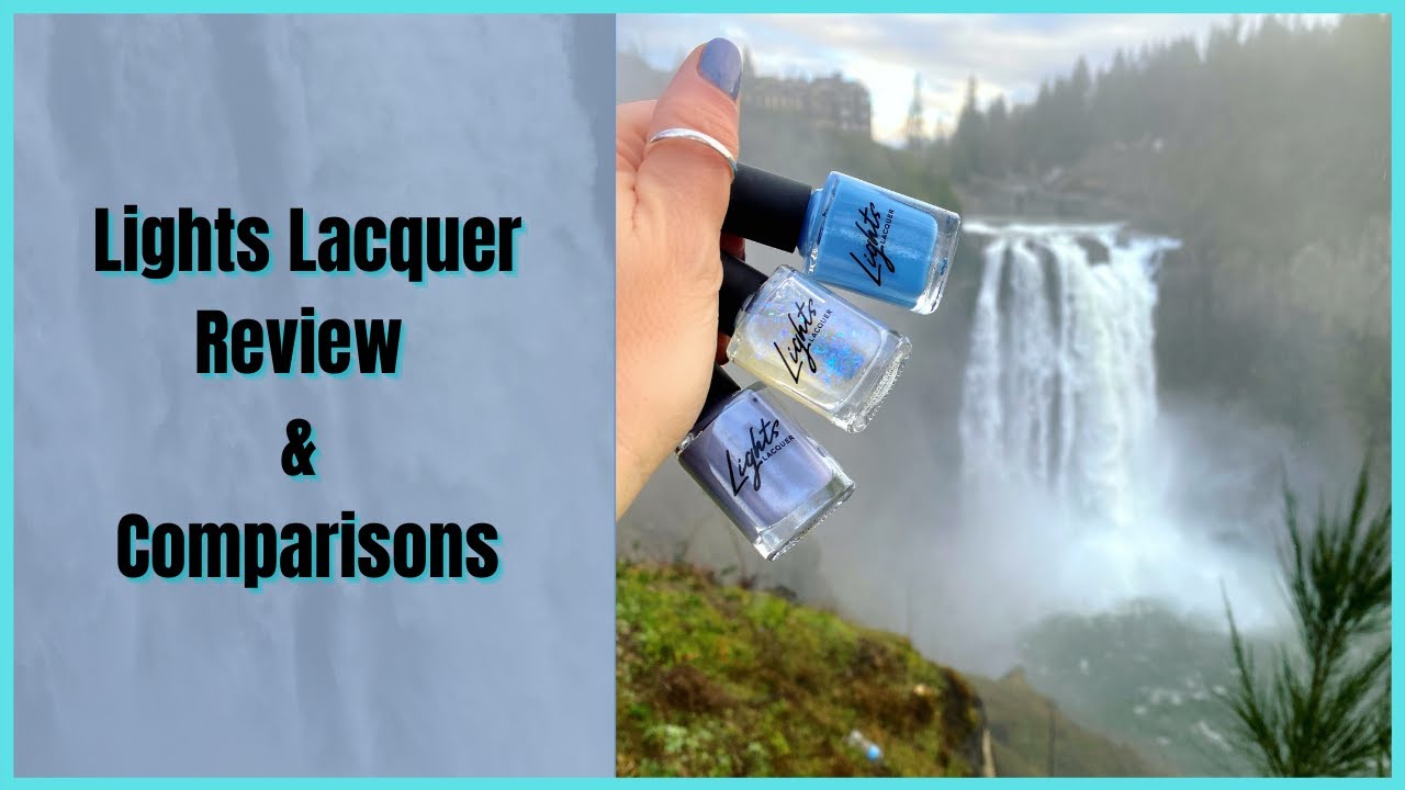 NEW Lights Lacquer Review 'It had to be Moon' Collection YouTube