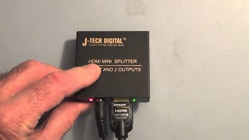 JTech HDMI Splitter Unboxing and Review