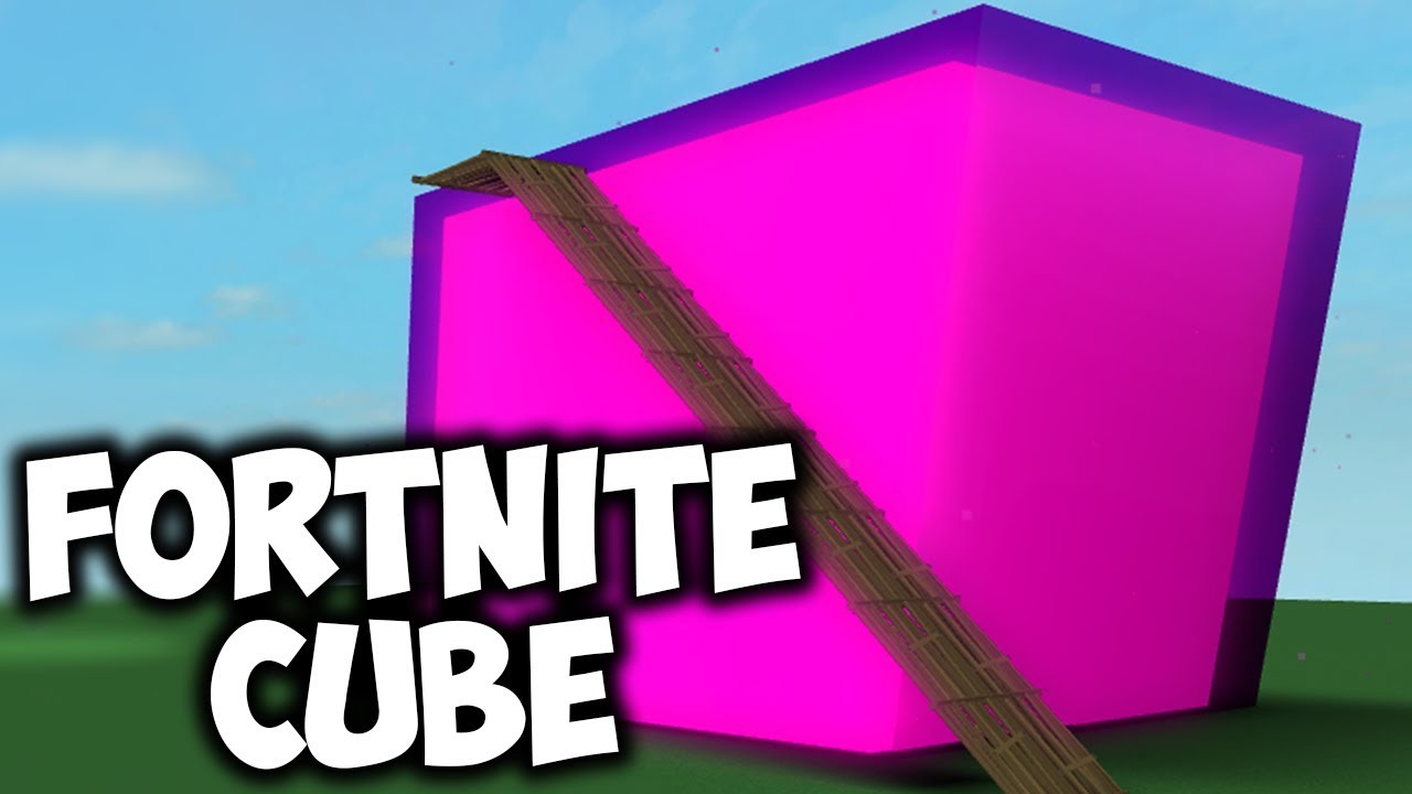 Fortnite Cube Games On Roblox Youtube - fortnite the cube kevin roblox