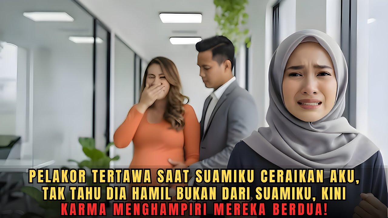 PELAKOR ITU TERTAWA SAAT SUAMIKU CERAIKANKU TAK TAHU ANAKNYA BUKAN DARI SUAMIKU KARMA MENIMPA MEREKA