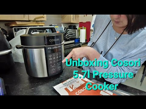 COSORI 5.7litre PRESSURE COOKER REVIEW #cosori #unboxing 