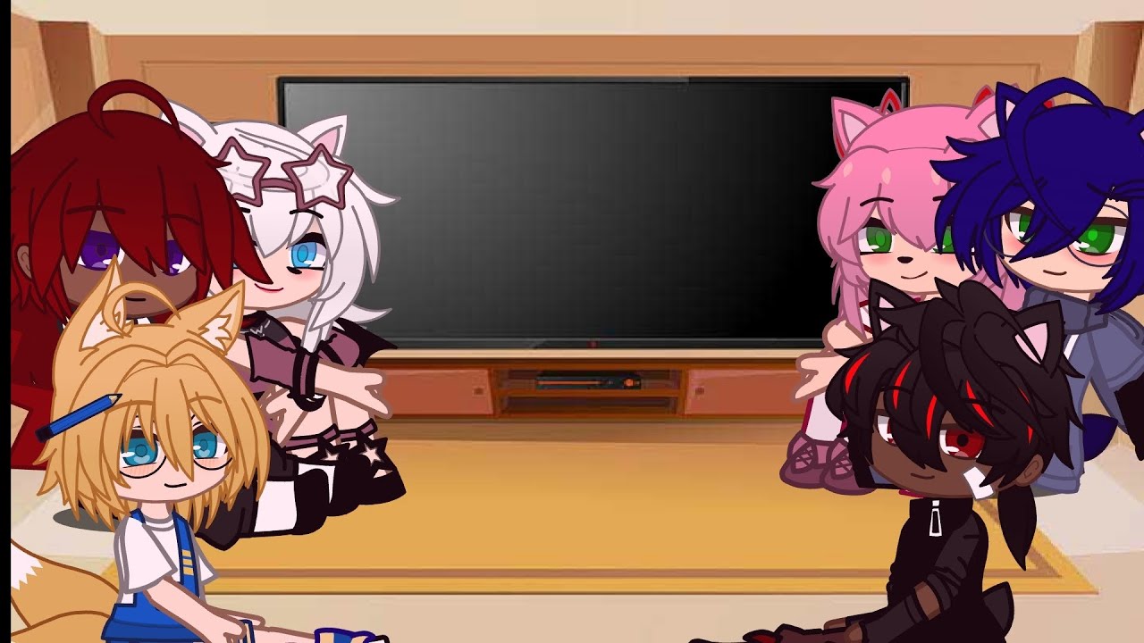 Sonic and friends react to edits part 3! (sonamy),sonic 3 spoilers!!