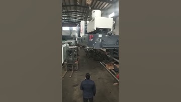 injection molding machine loading process for shipment factory