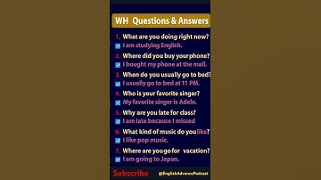 WH Questions & Answers in English | Speak Fluently with Real-Life Examples