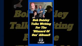 Legendary Ozzy Osbourne Bassist Bob Daisley Talks About Writing "Blizzard Of Ozz"&amp; The "Holy Grail!"