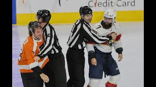 Brendan Lemieux vs Radko Gudas. 21 march, 2023