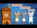 Hickory Dickory Dock Nursery Rhyme || Cartoon Animation Rhymes & Songs for Children