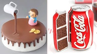 Easy Chocolate Cake Decorating Ideas | The Most Satisfying Chocolate Cake Decorating Tutorials