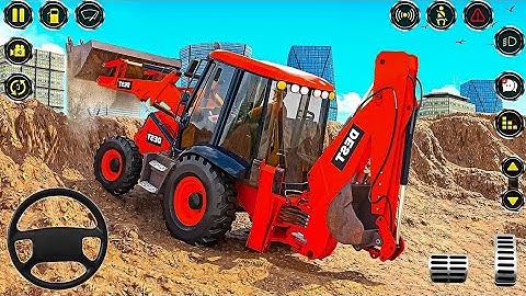 Real Construction Simulator 3D #3 - JCB ExcavatorDriving Game - Android Gameplay Day-4