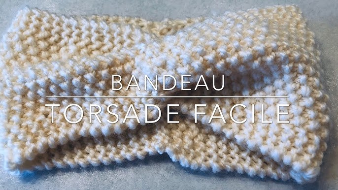 Tuto Headband facile au tricot - Les aiguilles de Lulu