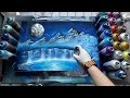 Winter Lake - SPRAY PAINT ART by Skech