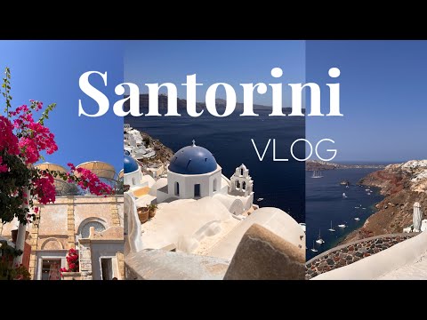 サントリーニvlog Holiday in Santorini