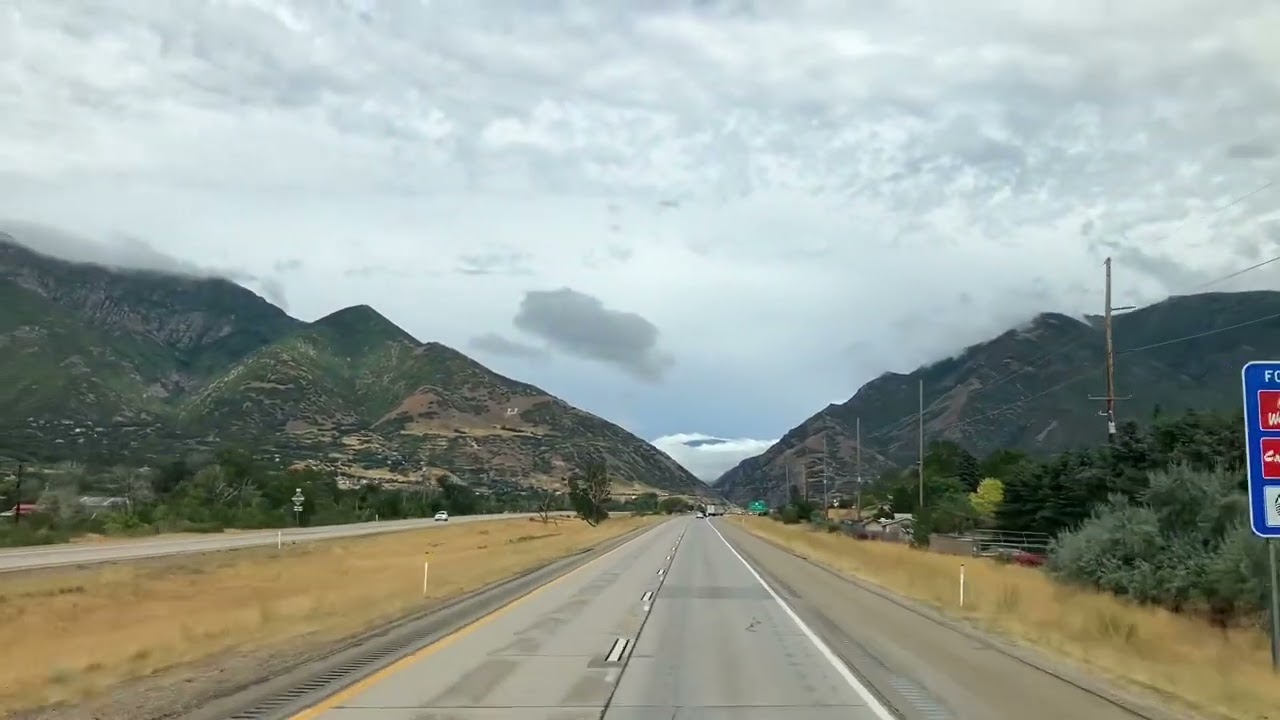 Юг Уэбер штат Юта США South Weber UT I-84 Utah