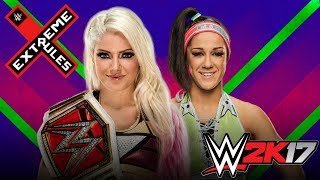 Raw Women’s Champion Alexa Bliss vs. Bayley WWE Extreme Rules 2017 PPV WWE 2K17 Simulation Match