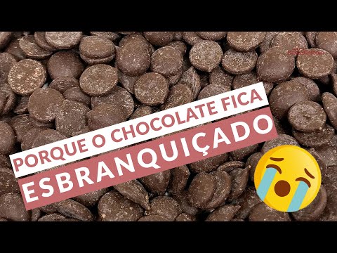 Vídeo: Por Que O Chocolate Fica Branco