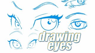 Drawing Eyes: How To: Drawing Process: Stylized Character Eyes