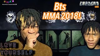 BTS MMA 2018 - FULL PERFORMANCE REACTION!! | Key&Kel