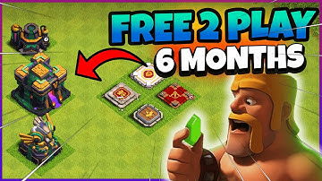 180 Days Free2Play TH14  Progress! Max Before TH15? (Clash of Clans)