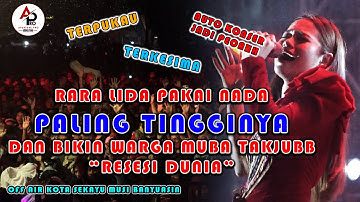 Pakai Nada Paling Tingginya "RARA - LIDA "  Bikin Warga MUBA TAKJUBBB | MUBA EXPO 2022