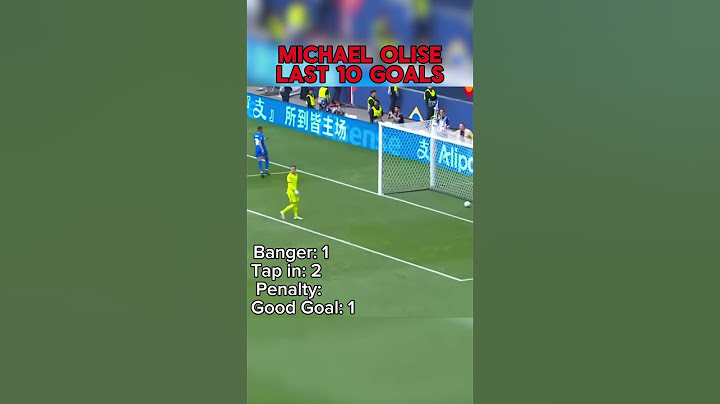 Michael Olise last 10 goals #michaelolise #football #soccer #footballedit