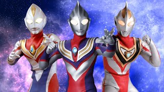 [1080p HD] ULTRAMAN TDG 25TH ANNIVERSARY HENSHIN SOUND (GUTS SPARKLENCE VER.) | ウルトラマンティガ、ダイナ、ガイア
