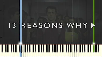 13 Reasons Why - The Night We Met - Lord Huron [Piano Tutorial] (Synthesia)