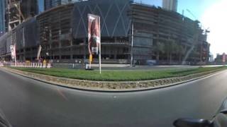 HD 360 camera The way away from Dubai Mall and the Boulevard