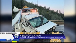 Head-on crash leaves 2 drivers critical on Highway 70