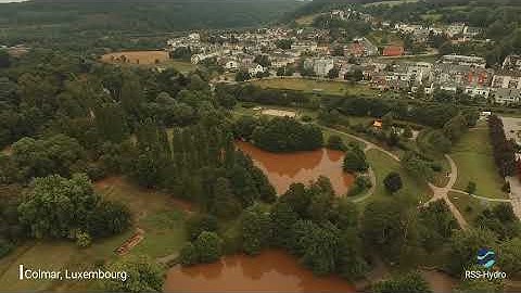 Floods on drone