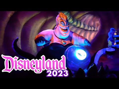 Видео: Ariel's Undersea Adventure Ride в Disney California Adventure