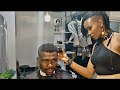 EXTREME Long Tangled Hair Transformation 💈Relaxing ASMR Haircut by Lizzie ( so satisfying )